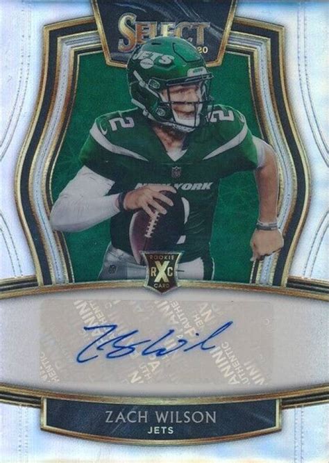 2020 Panini Select 2021 XRC Mystery Autograph Prizm Redemption Zach