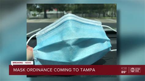 Mayor Jane Castor Announces Mandatory Mask Ordinance For Tampa