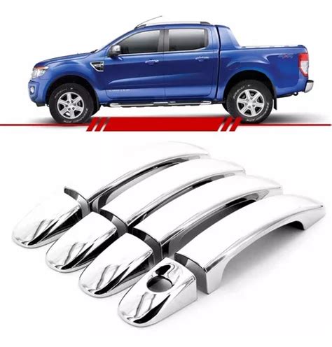 Cubre Manijas Cromadas Ford Ranger Cuotas Sin Inter S