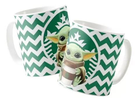 Mug Baby Yoda Coffee Taza Ceramica Clasica Onzs Mercadolibre