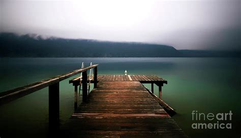 Old Jetty At Lake Annecy Photograph By Imi Koetz Fine Art America