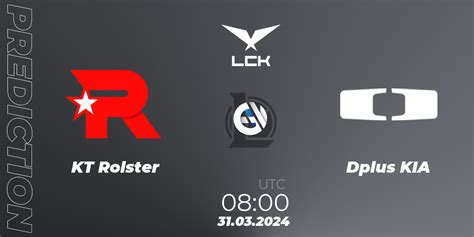 KT Rolster Vs Dplus KIA Betting TIp Match Prediction 31 03 2024 At