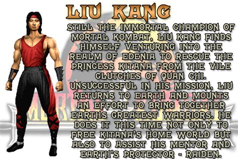 Download Liu Kang Mortal Kombat Full Size Png Image Pngkit