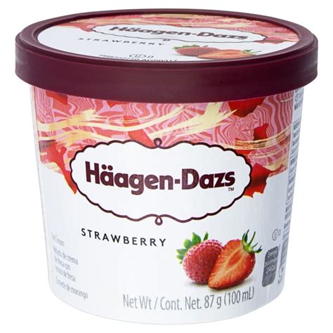 Sorvete Morango H Agen Dazs Pote Ml Super Veneza Guar Ii