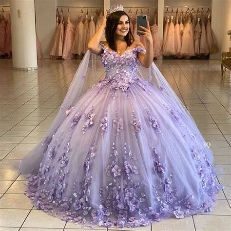 Angelsbridep Vestido De Baile Azul Claro Para Quincea Era A Os Con