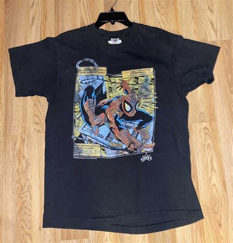 Vintage Spiderman Marvel Comics Shirt Vintage Gem