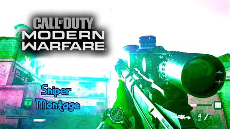 Modern Warfare Sniper Montage Youtube