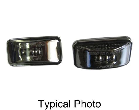 Putco Pure Universal Side Marker Lights Red Led With Ion Chrome Lens Putco Vehicle Lights P930002