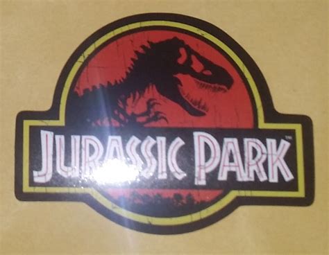 Jurassic Park Stickers Etsy