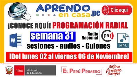 Descargar Ahora Programaci N Radial Semana Sesiones Y