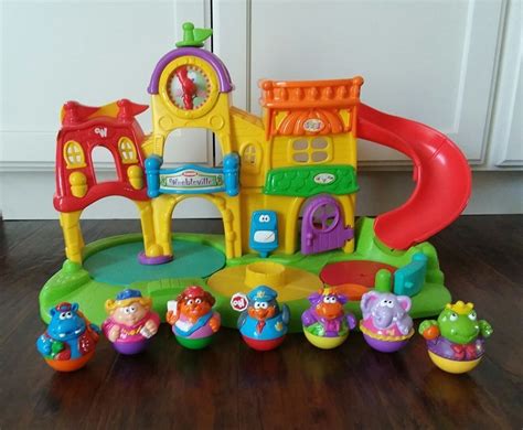 Playskool Weebleville Kids Toys Lot With Figures Kids Toys Birthday