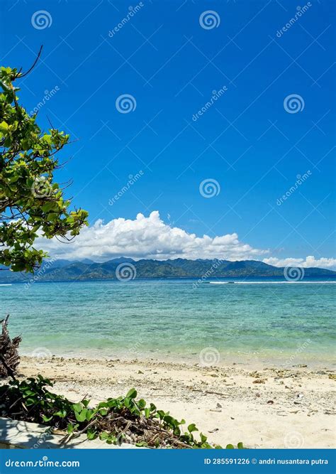 Lombok Indonesia March Beaches In The Senggigi Beach Area