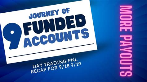 Journey To 9 Funded Accounts As Futures Trader With Apex Trader Funding