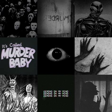 Horror Black Aesthetic