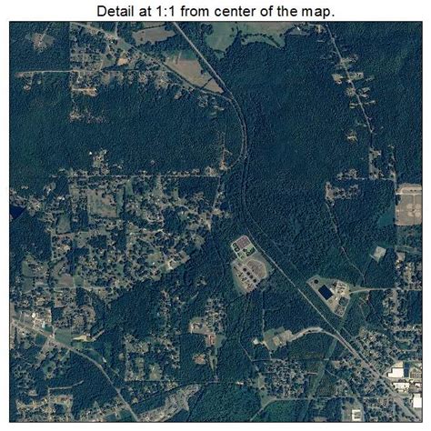 Aerial Photography Map of Sylacauga, AL Alabama