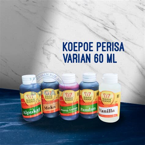 Jual Koepoe Perisa 60 Ml Pasta Pewarna Ekstrak Vanilla Pandan