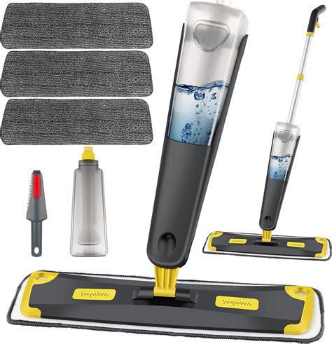 Homgif Spray Mops For Cleaning Floors Ml Floor Mops For Laminate