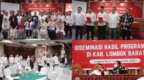 Diseminasi Hasil Program STPI Di Kabupaten Lombok Barat 2022