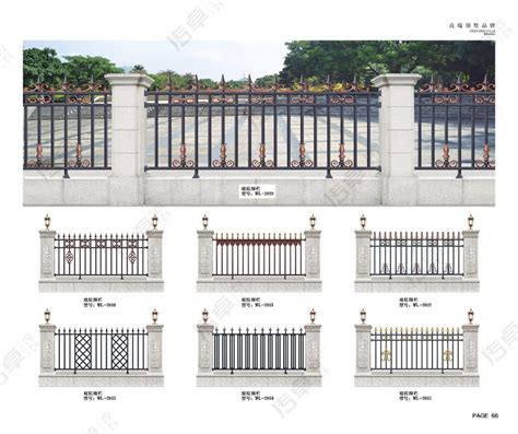 铝艺精铸庭院门系列 庭院围栏wl 2029～庭院围栏wl 2035 庭院围栏、铝艺精铸庭院门 浙江凯华门业有限公司