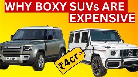 Why Boxy Square Shaped Suvs Are So Expensive Youtube