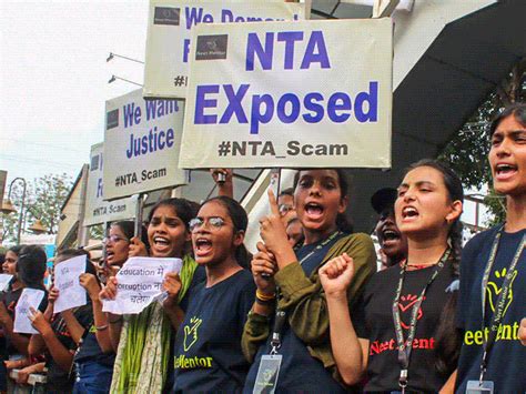 Neet Paper Leak Case Students Protest Update National Testing Agency