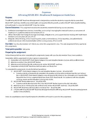 NR452 Pre Sim N A NR 452 Multi Client Pre Simulation Questions