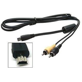 Camera Av Tv Out Cable For Canon Powershot A Is A Is E In