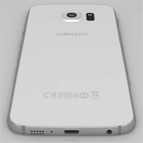 Samsung Galaxy S6 Negro Azul Dorado Y Blanco Modelo 3d 65 Obj Max Lwo Fbx Dwg C4d