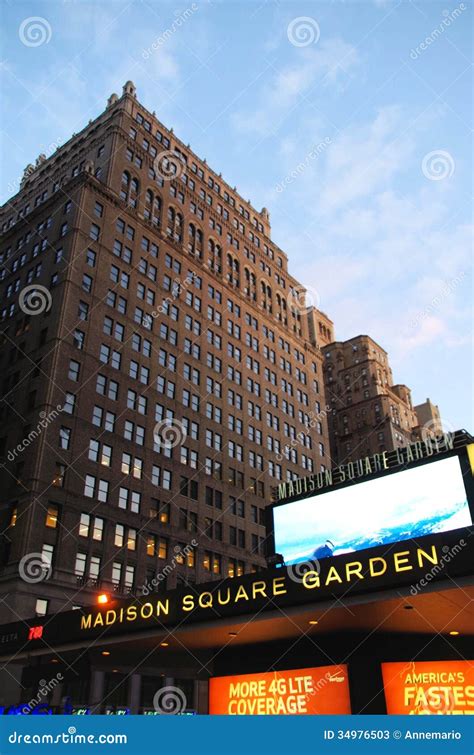 Madison square garden editorial stock photo. Image of events - 34976503