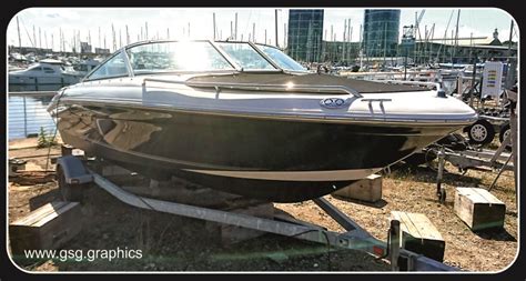 Exterior Vinyl Hull Wraps - Giant Stride Graphics - Marine Graphics