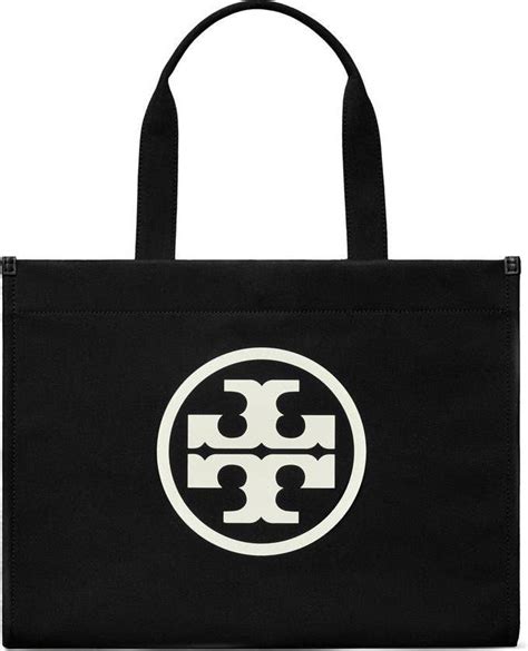 Tory Burch Ella Tote Bag Black See Best Price