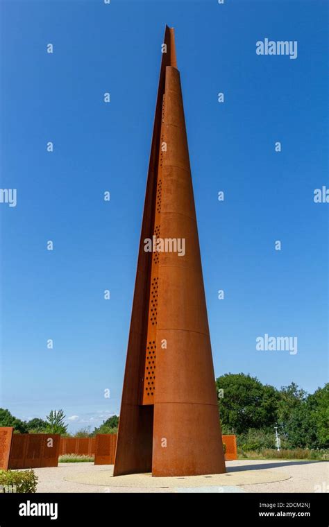 The Spire memorial, International Bomber Command Centre, Lincoln, Lincolnshire, UK Stock Photo ...