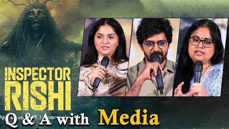 Inspector Rishi Web Series Team Q A With Media Naveen Chandra