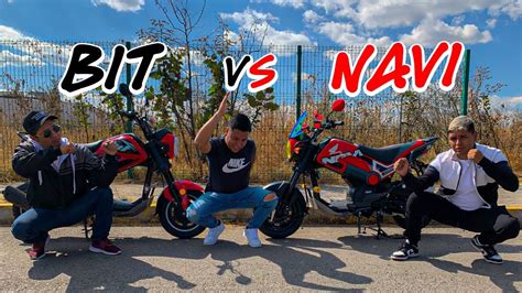 Honda Navi Vs Italika Bit Cu L Gan El Rony Youtube