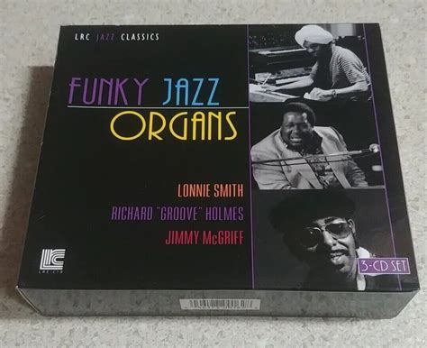 Various Artists Funky Jazz Organs 3 Cds Boxed Set Lrc 2005