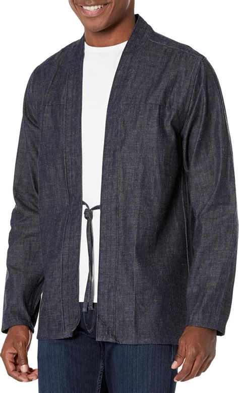 Naked Famous Denim Men S Kimono Shirt Slub Nep Nepal Ubuy