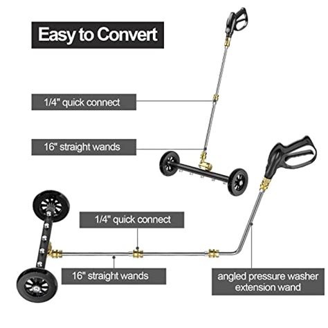 Pohir Undercarriage Pressure Washer Plus Inch Power Washer Water