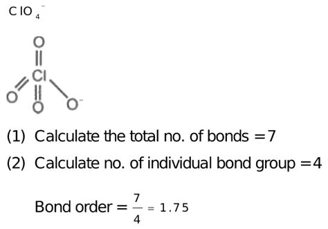 7.Bond Order of ClO4