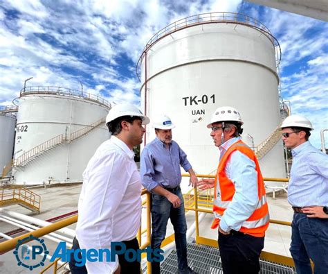 Terminal Bahía Blanca levanta una planta para operar fertilizantes