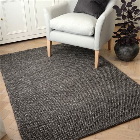 Fjord Rug Charcoal X Cm The Cotswold Company