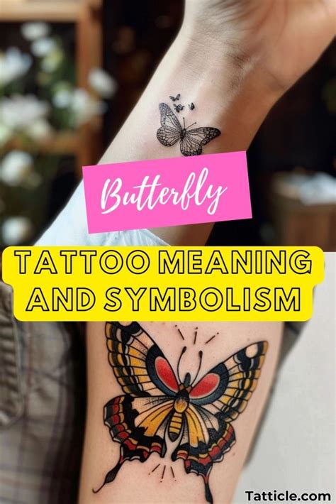 Butterfly Tattoo Meaning Uncover What Your Ink Reveals Tatticle