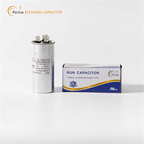 Ks Pinge Factory Price Motor Start Capacitor Cbb65 For Air Conditioner