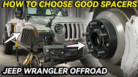 Choosing The Best Wheel Spacers For Your Jeep Wrangler What You Need