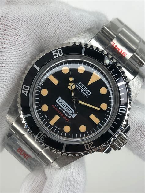 Custom Seiko Milsub Mod Wristmodding