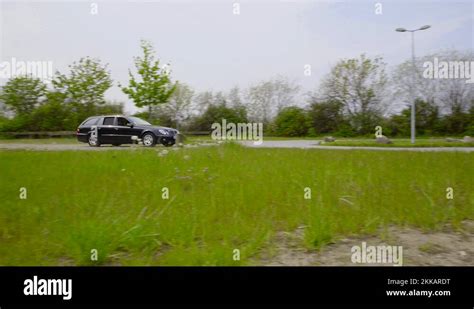 Driving A Curve Stock Videos Footage Hd And K Video Clips Alamy