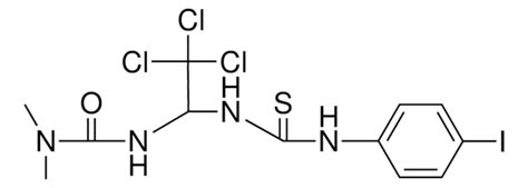 1 1 DIMETHYL 3 2 2 2 TRICHLORO 1 3 4 IODO PHENYL THIOUREIDO ETHYL