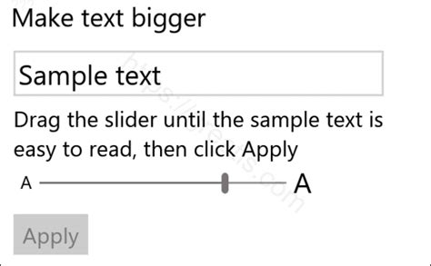 How To Change The Size Of Text In Windows 10 Windows Tips Tricks