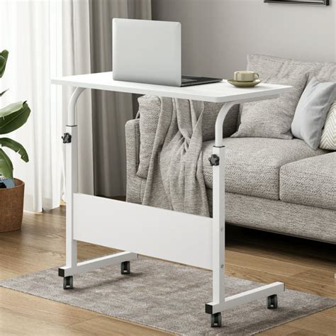 Standing Computer Desk With Wheels, Movable Side Desk, Sitting Desk ...