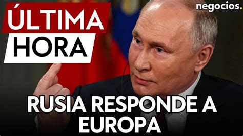 ÚLTIMA HORA Rusia promete responder con dureza al robo de activos