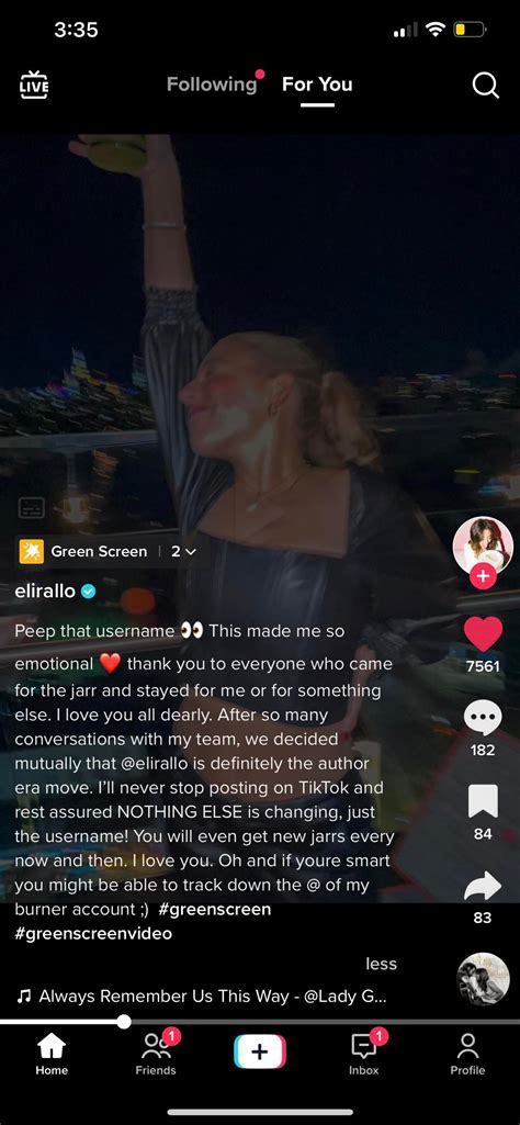 The way she changed her username and felt the need to write a whole ass